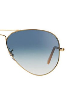 Ray-Ban Men's Full Rim Aviator Sunglasses - RB3025-001/3F-58 - Lens Size: 58 mm - Gold  - Image 5