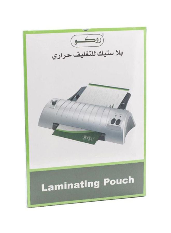 ROCO - A4 Thermal Laminating Pouch Clear - Image 1