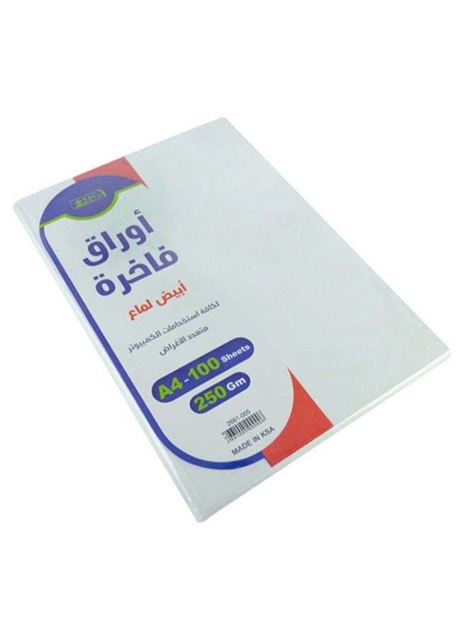 اس بي سي - ورق أبيض مقاس A4، عبوة من 100 ورقة A4 - Image 1