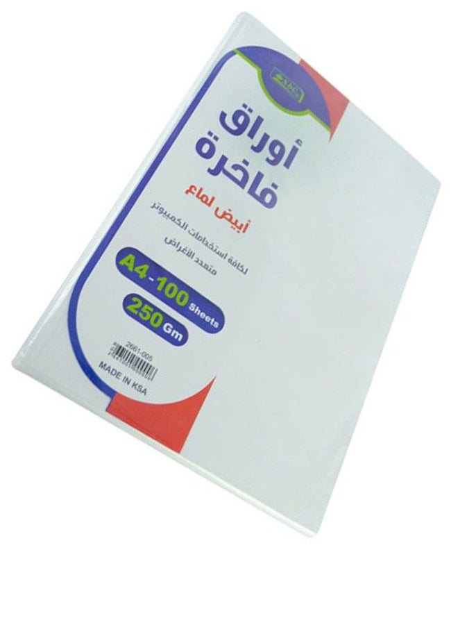 اس بي سي - ورق أبيض مقاس A4، عبوة من 100 ورقة A4 - Image 1