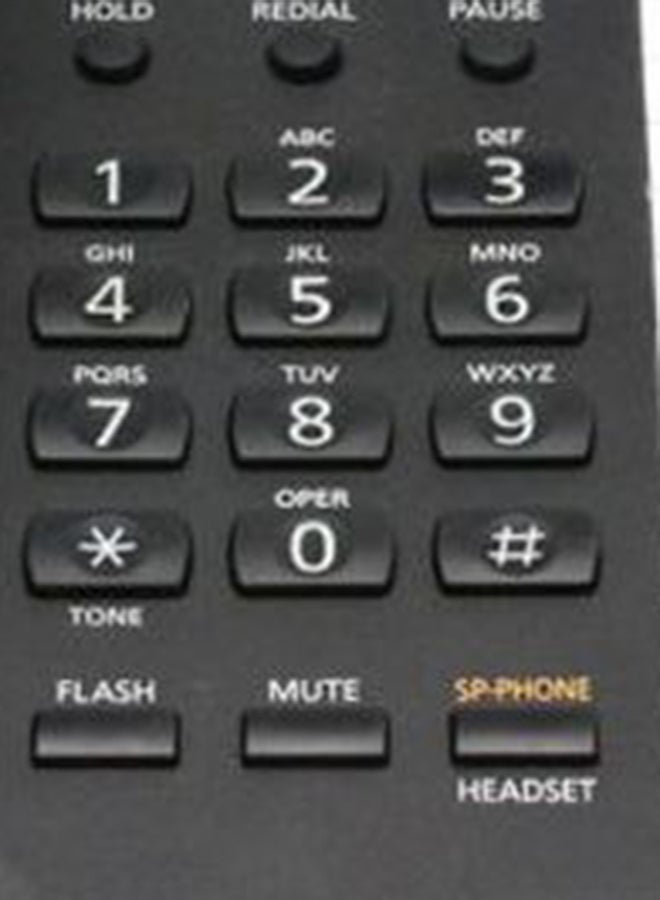 Panasonic Wired Landline Phone With Caller ID Black  - Image 5