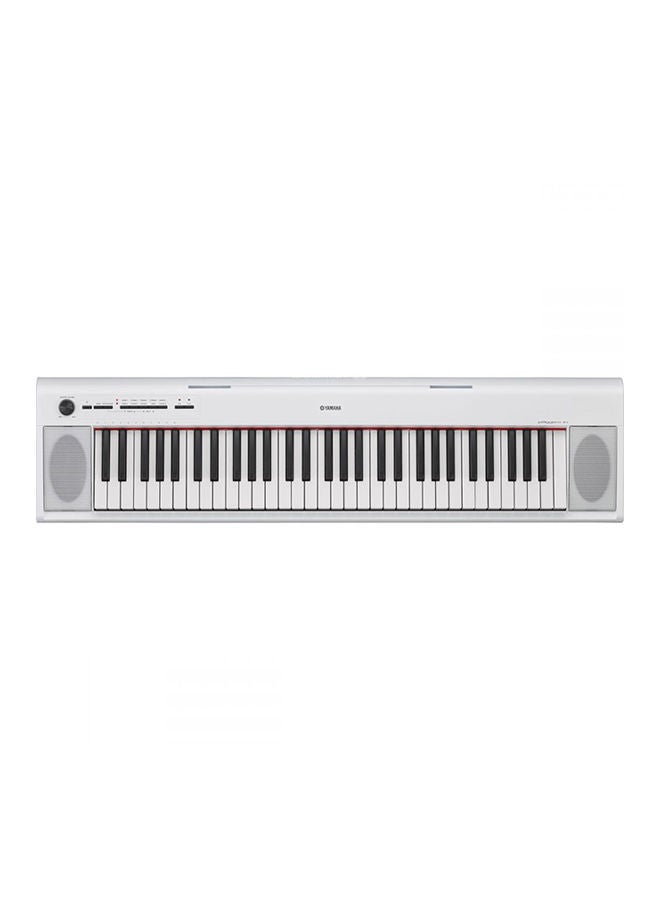NP-12 - 61 Keys Keyboard White