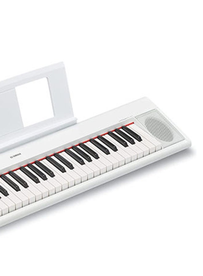NP-12 - 61 Keys Keyboard White
