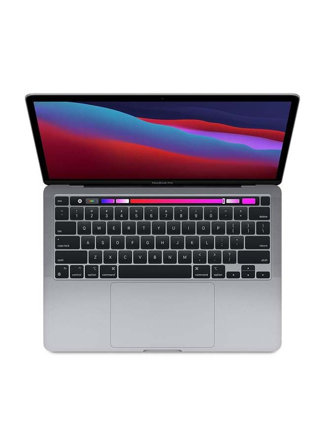 Apple - Macbook Pro 13 Z11C With Touch Bar And Touch ID, 13-Inch Retina Display/M1 Octa Core Processor/16GB RAM/1TB SSD/MacOS Big Sur/GPU 8 Core English/Arabic Space Grey - Image 1