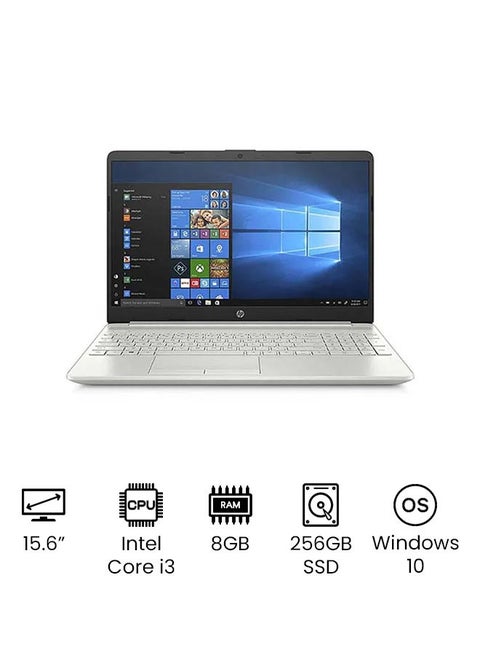 15-dy2091wm (Upgraded Version) Laptop With 15.6-Inch HD Display, 11th Gen Core i3-1115G4 Processor/8GB RAM/256GB SSD/Intel UHD Graphics/Windows 10 English Natural