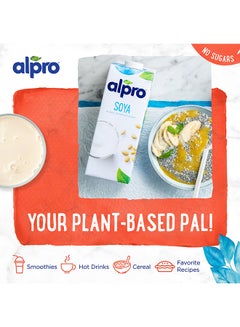 Alpro Soya Unsweetened Drink 1Liters  - Image 4
