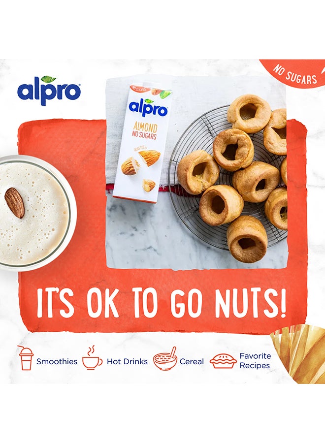 Alpro Almond Unsweetened Drink 1Liters  - Image 4