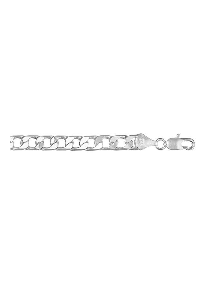 Shining Jewel - Italian Silver Plated Link Chain Bracelet - Image 1