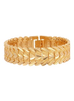 Heart Design Gold Plated Bracelet