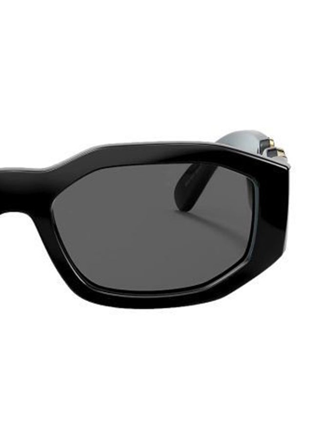 فيرزاتشي نظارة شمسية بإطار سداسي وعدسة مقاس 53 مم للنساء - Image 5