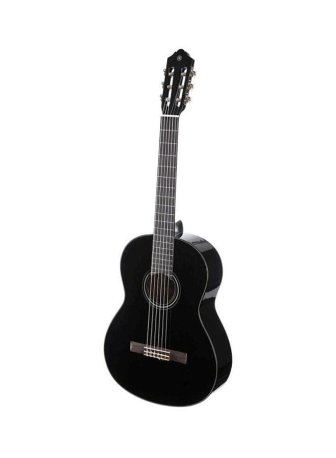 YAMAHA 6-String Wooden Classical Guitar C40BLK Black  - Image 1