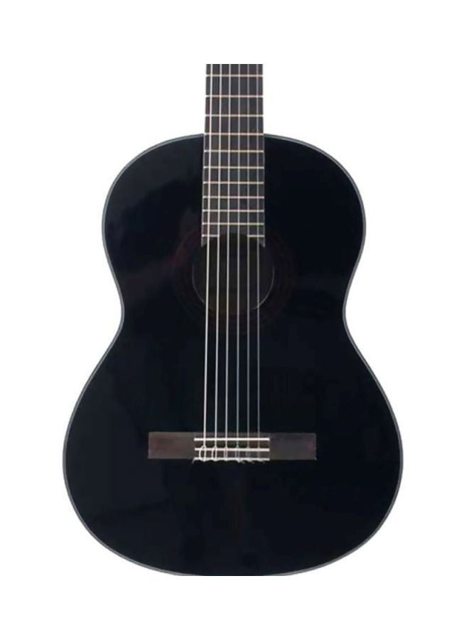YAMAHA 6-String Wooden Classical Guitar C40BLK Black  - Image 3
