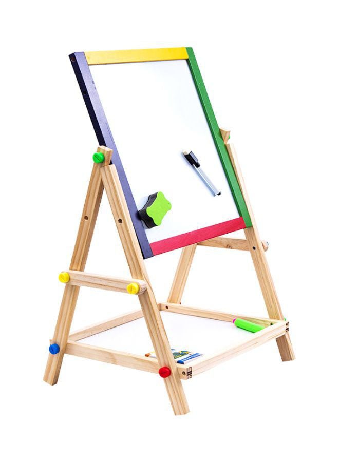 هوي نا تويز لوحة رسم مغناطيسية بوجهين أبيض  - Image 1