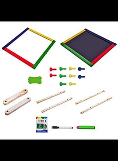 Hui Na Toys Double-Sided Magnetic Drawing Board White  - Image 5
