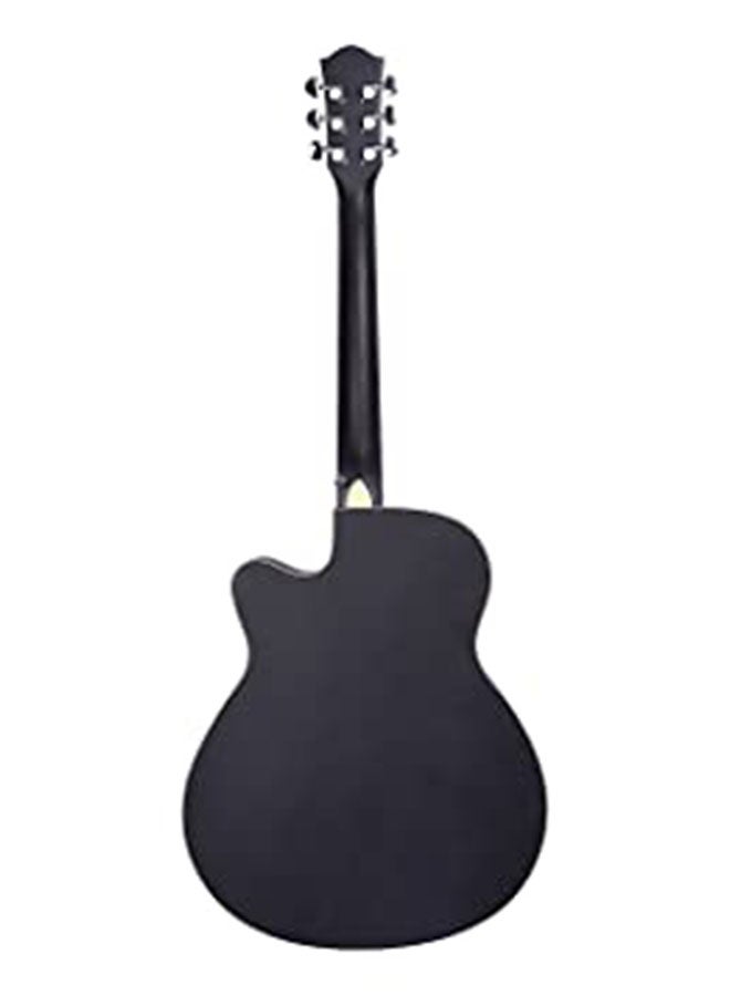 Generic - 6-Strings Acoustic Folk Guitar Basswood With Strap Gig Bag And Capo Picks Vinyl - Image 1