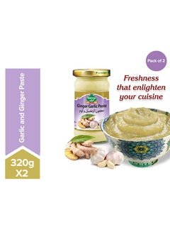 Garlic and Ginger Paste 320grams Pack of 2