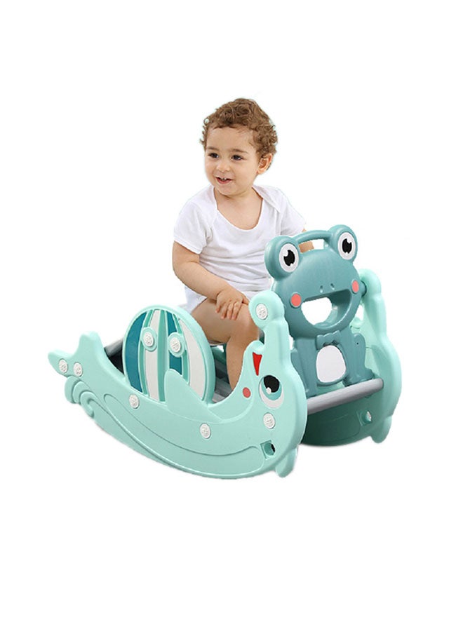 XIANGYU Baby And Kids Double Rocking Horse And Slide Multifunction - Indoor 102x34x47cm  - Image 1