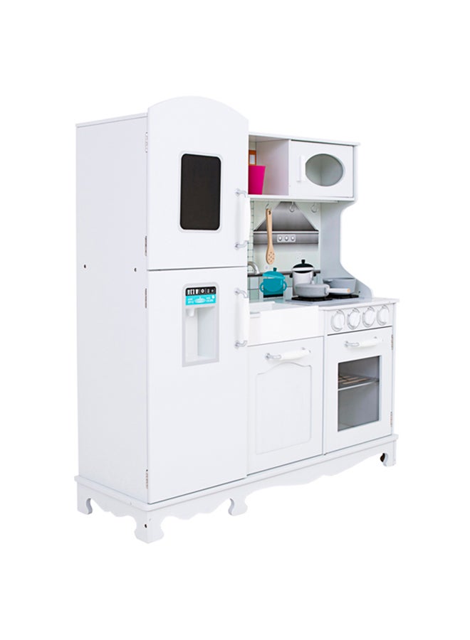 XIANGYU - XIANGYU Kids Stylish Modular Kitchen Set's And Role Play Wooden Kitchen 95x30x103cm - Image 1
