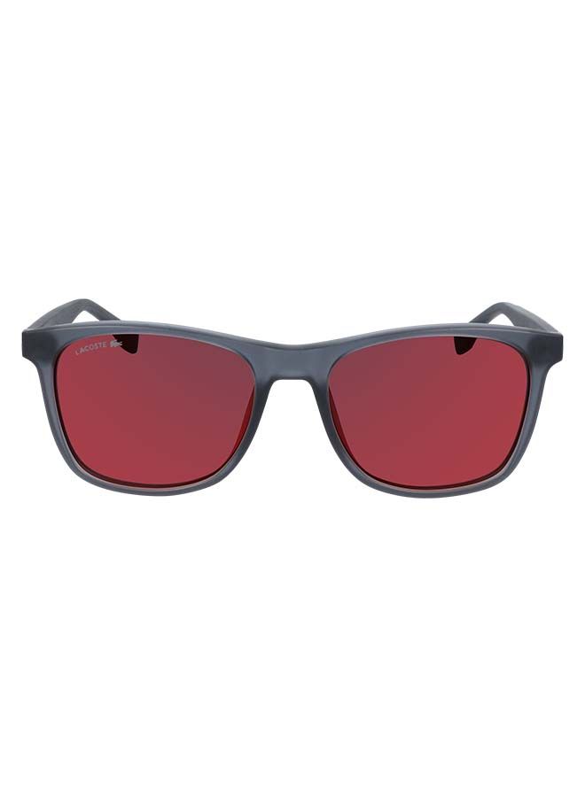 LACOSTE Men's Full Rim Bio Injected Modified Rectangle Sunglasses L860SE-035-5618  - Image 1