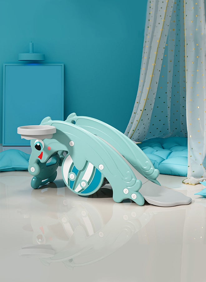 XIANGYU Baby And Kids Double Rocking Horse And Slide Multifunction - Indoor 102x34x47cm - Image 5