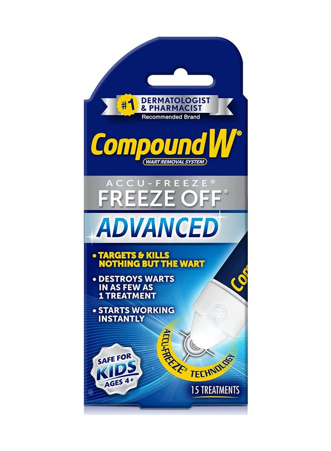 Compound W Advanced Freeze Off Foot Care Blue 81.6grams  - Image 1