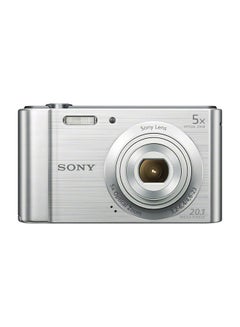 Cyber-shot DSC-W800 Point And Shoot Camera 20.1MP 5x Zoom Silver