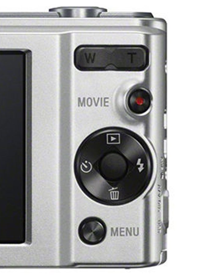 Sony - Cyber-shot DSC-W800 Point And Shoot Camera 20.1MP 5x Zoom Silver - Image 1