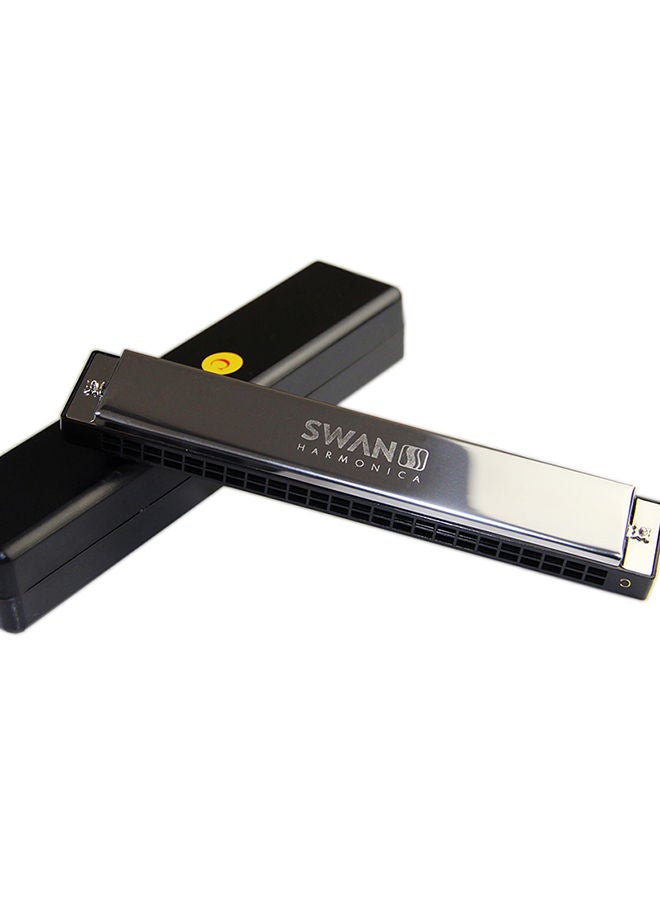 Mike Music - Swan 24 Holes Key of C Rock Jazz Folk Harmonica - Image 1