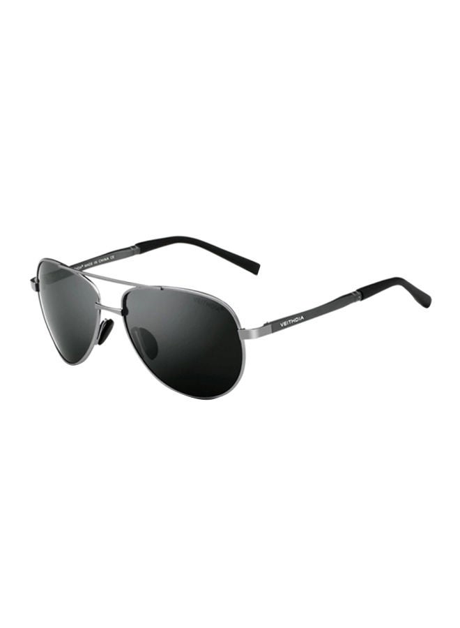 Veithdia Men's Designer Pilot Polarized Sunglasses - Lens Size: 51 mm - Image 1