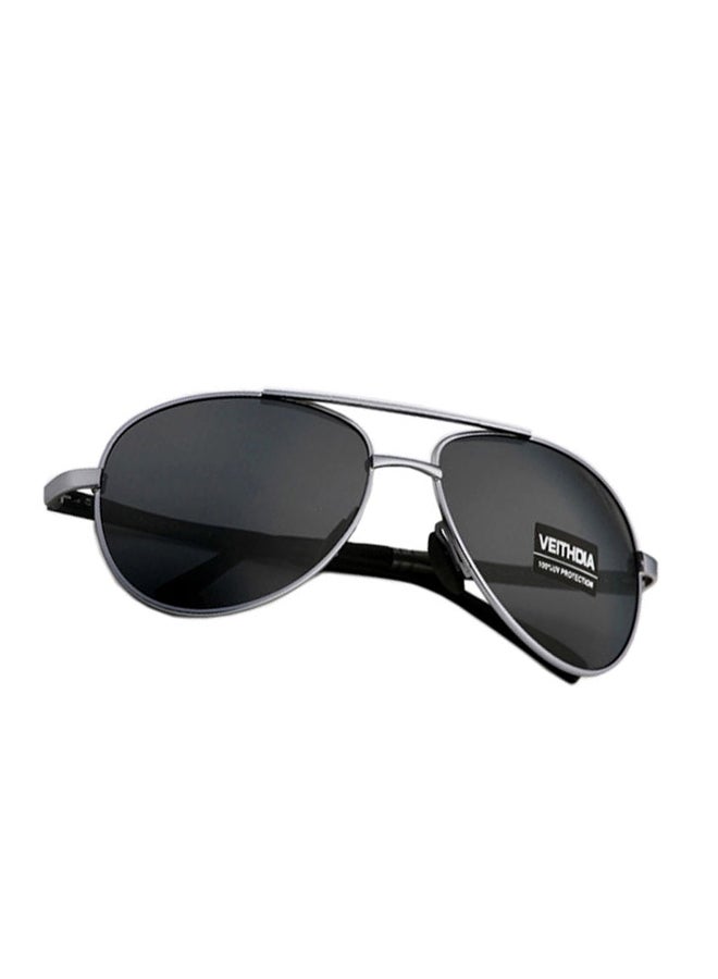 Veithdia Men's Designer Pilot Polarized Sunglasses - Lens Size: 51 mm - Image 5