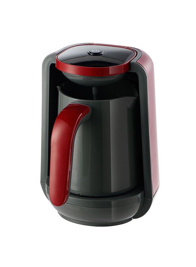 ALSAIF-ELEC Turkish Coffee Maker With BS Plug 250 ml 480 W E03425 Grey/Red - Image 1
