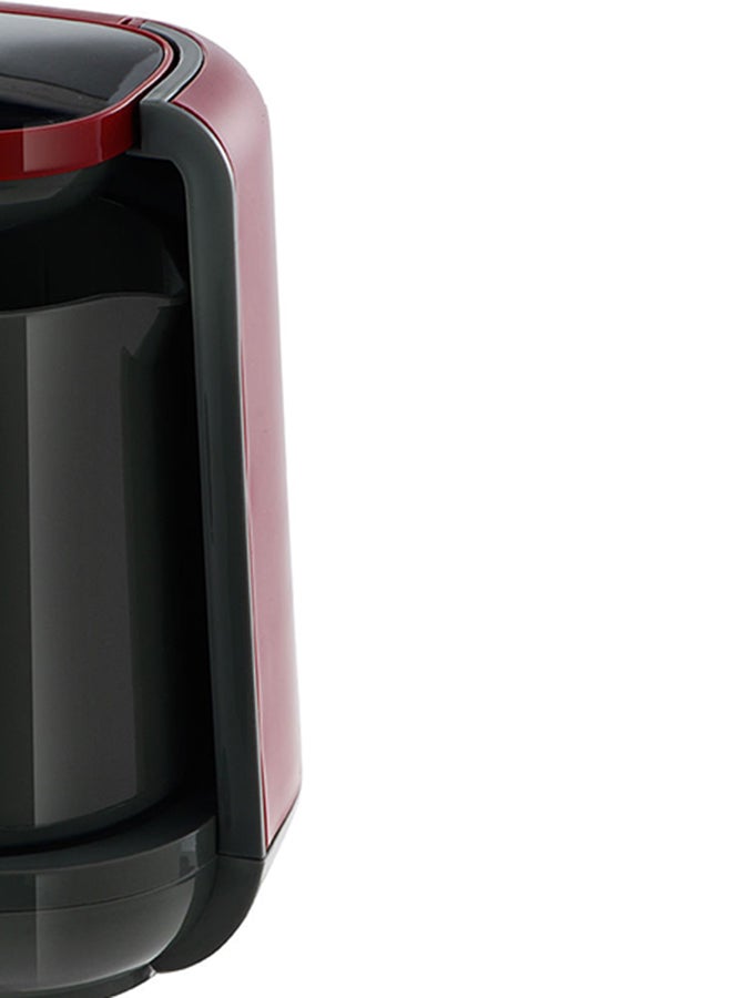 ALSAIF-ELEC Turkish Coffee Maker With BS Plug 250 ml 480 W E03425 Grey/Red - Image 4