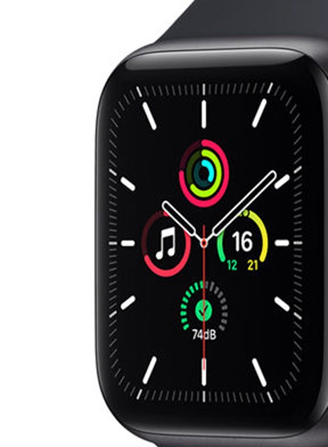 Apple Watch SE GPS + Cellular 40mm Space Grey Aluminium Case With Sport Band  Regular Midnight  - Image 4