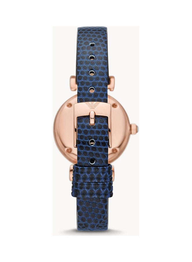 EMPORIO ARMANI - Women's Leather Analog Wrist Watch AR11468 - Image 1