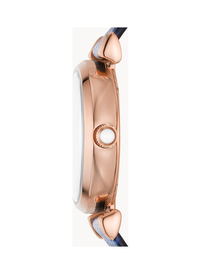 EMPORIO ARMANI - Women's Leather Analog Wrist Watch AR11468 - Image 1