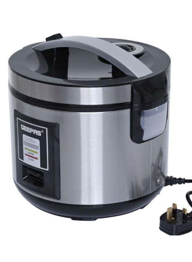 جيباس جهاز طهي أرز كهربائي 1.8 L 762 W GRC4330 أسود/ فضي  - Image 3