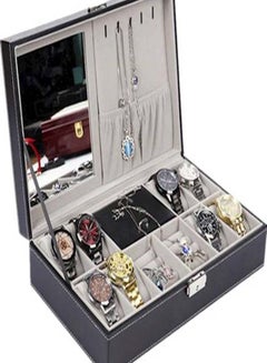 Generic unisex Watch And Jewellery Storage Box With Mirror  - Image 2