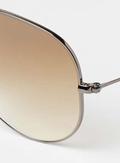 Ray-Ban Full Rim Aviator Sunglasses - 0RB3025 - Lens Size: 58 mm - Grey  - Image 5