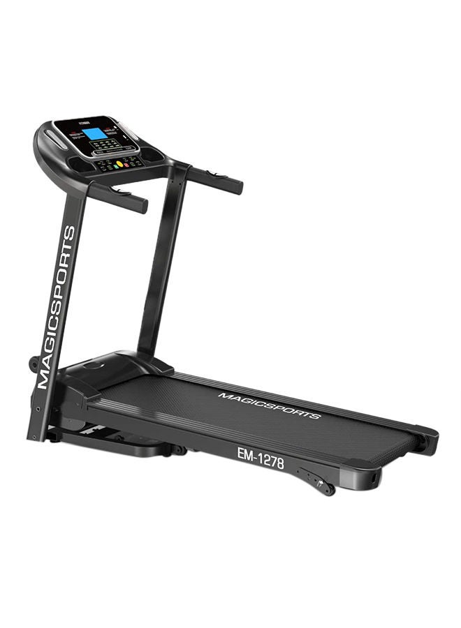 Fitness Motorized Treadmill EM-1278 77 x 26 x 154cm 77 x 26 x 154cm