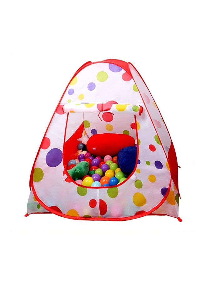 ماجيك بوول هاوس خيمة لعب كروية قابلة للطي ومحمولة بتصميم مفصل فريد سهلة التجميع 96x96x91سم - Image 2