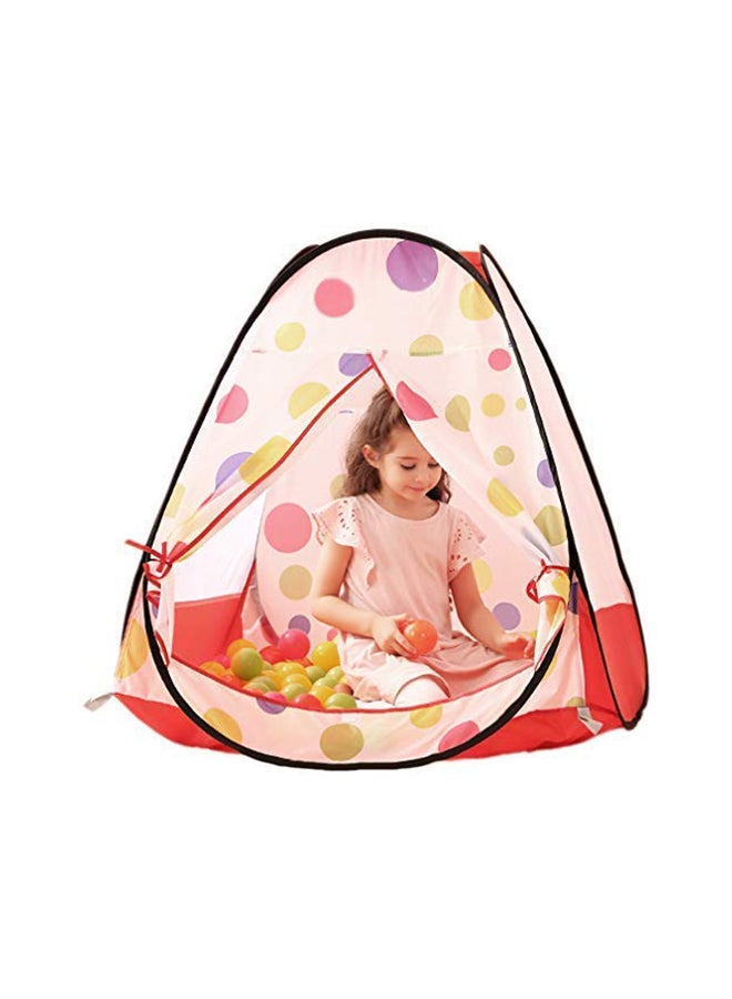 ماجيك بوول هاوس خيمة لعب كروية قابلة للطي ومحمولة بتصميم مفصل فريد سهلة التجميع 96x96x91سم - Image 3