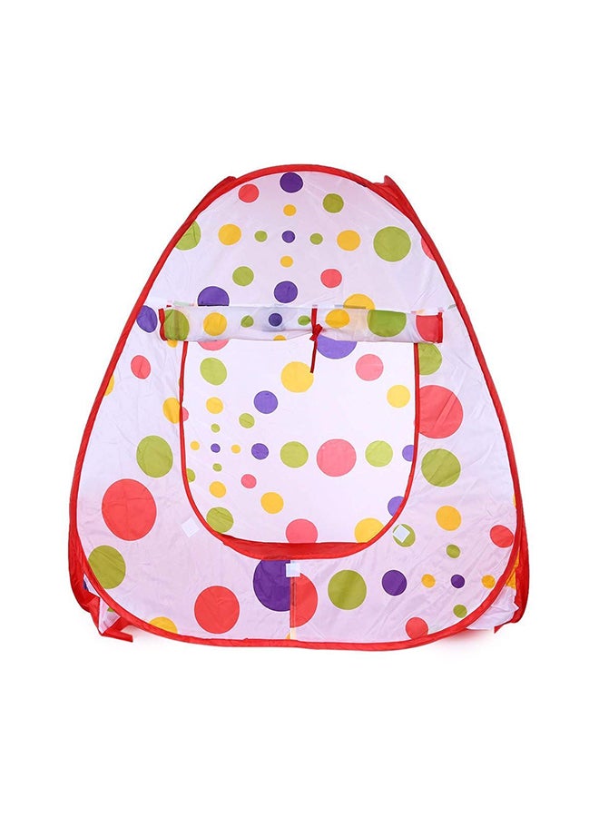 ماجيك بوول هاوس خيمة لعب كروية قابلة للطي ومحمولة بتصميم مفصل فريد سهلة التجميع 96x96x91سم - Image 4