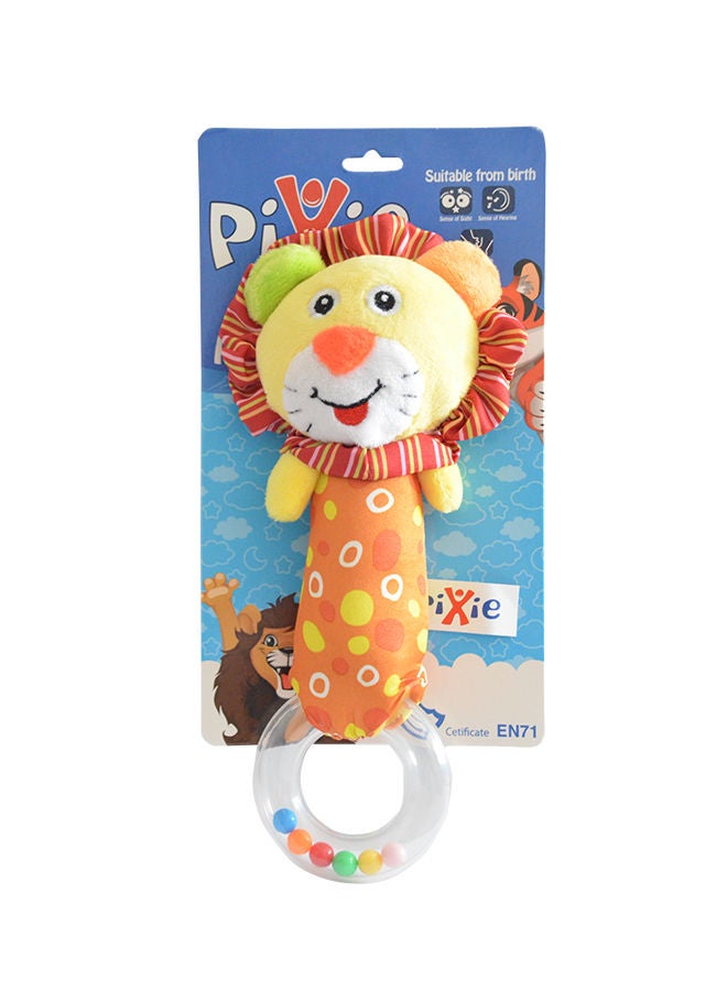 Vibrant's Pixie - Baby Lion Rattle Toy - Image 1