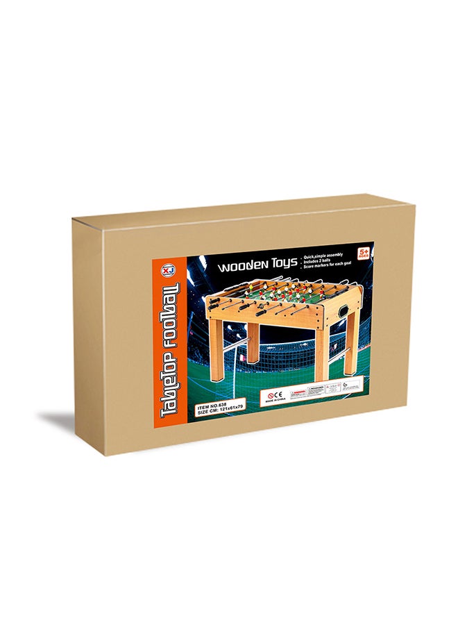 XIANGJUN Indoor Hand Soccer Table Mini Foosball Game Set 121 x 61 x 80.5cm - Image 3