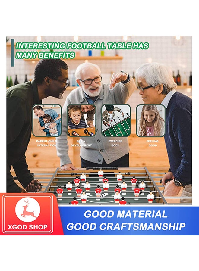 XIANGJUN Indoor Hand Soccer Table Mini Foosball Game Set 121 x 61 x 80.5cm - Image 4