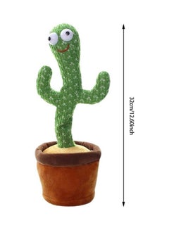 XiuWoo Beautiful Dancing Cactus Plush Stuffed Toy With Music And Decorative  - Image 4
