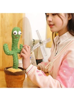 XiuWoo Beautiful Dancing Cactus Plush Stuffed Toy With Music And Decorative  - Image 3