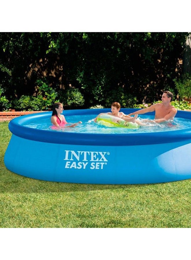 بست واي طقم حوض سباحة فوق سطح الأرض قابل للنفخ سهل الإعداد من إنتيكس مع مضخة فلتر 396X84سم - Image 2