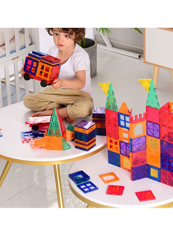 hibobi 1097228 120-Piece Construction Magnetic Blocks Building Toy Set 120 3+ Years  - Image 4