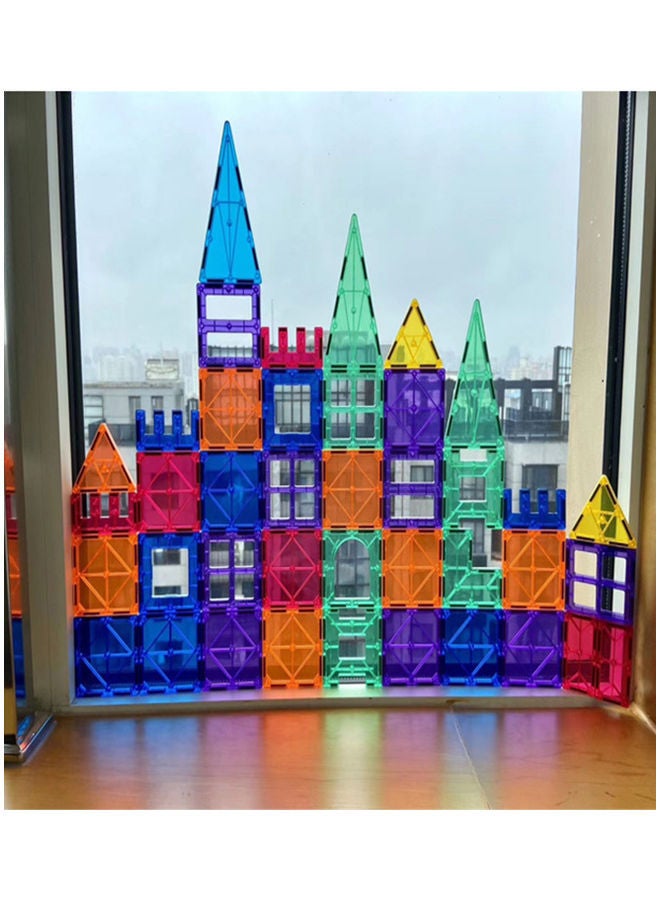 hibobi 1097228 120-Piece Construction Magnetic Blocks Building Toy Set 120 3+ Years  - Image 5